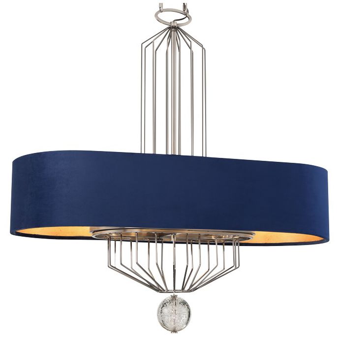 Image 6 Metropolitan Grandeur 8-Light Aged Antique Nickel Island Chandelier more views