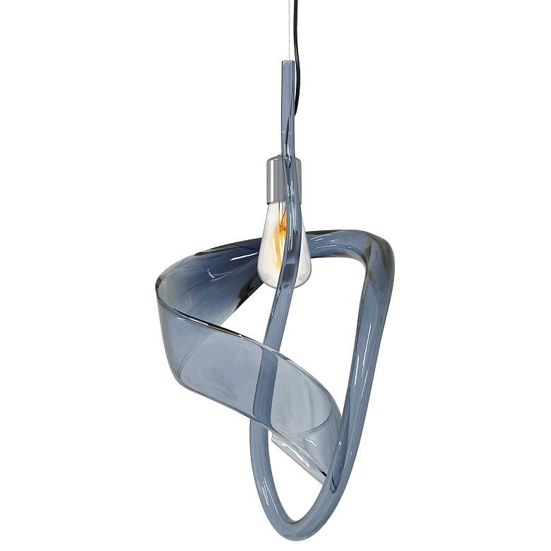 Image 3 Metropolitan Jaxy 1-Light 11.8-in Chrome Pendant more views