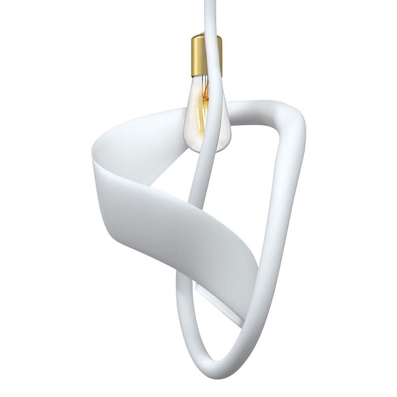 Image 4 Metropolitan Jaxy 1-Light 11.8-in Gold Pendant with Bohemia Crystal Shades more views