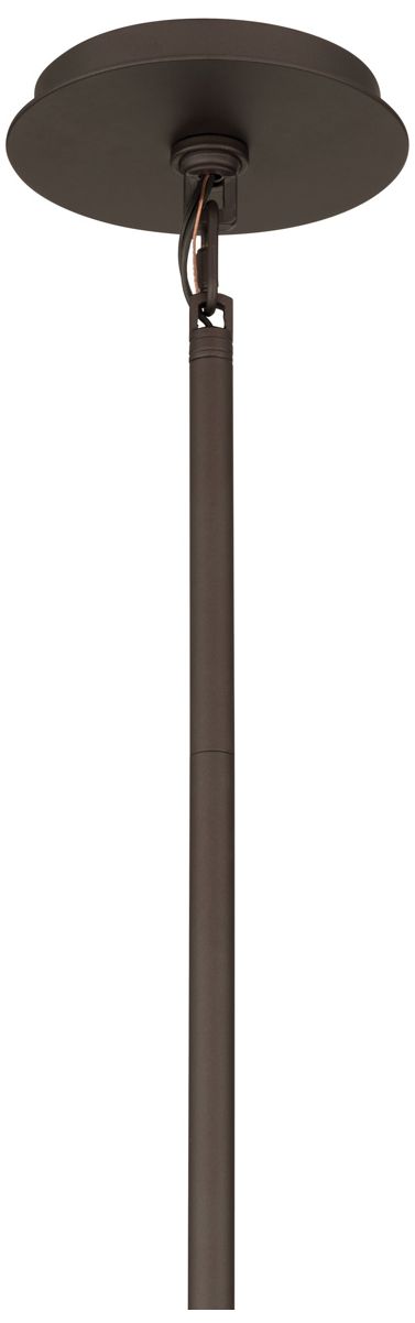 Image 6 Metropolitan Lenora 13-Lt 34.25-in Dark Bronze Chandelier with Glass Shades more views