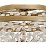 4_Metropolitan Lighting Stonybrook 30" Gold and Quartz Ceiling Light more views