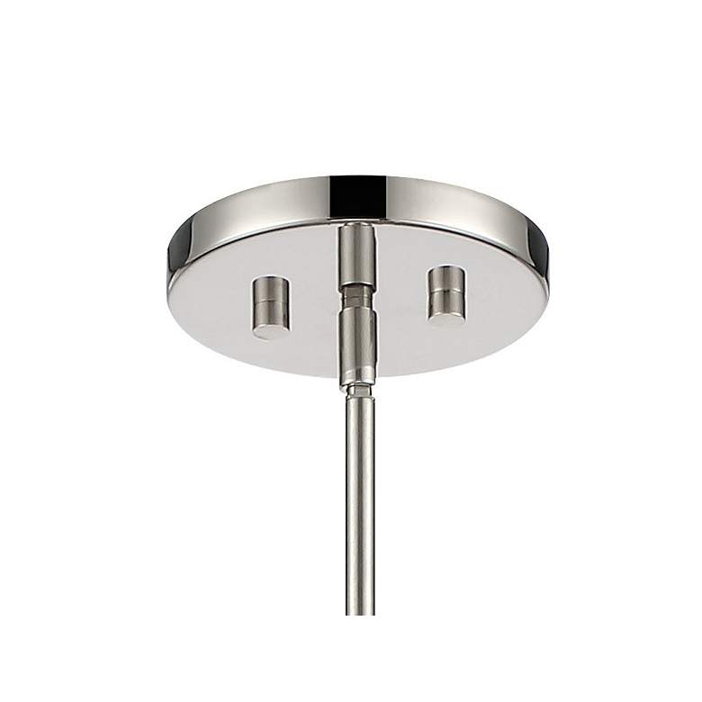 Image 4 Metropolitan Luxor 24" Wide Polished Nickel 6-Light Pendant more views
