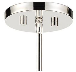 Image 3 Metropolitan Luxor 6-Light 44-in Polished Nickel Indoor Island Chandelier more views