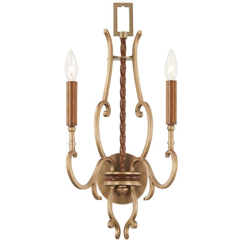 Image 1 Metropolitan Magnolia Manor 12-Light Pale Gold Chandelier