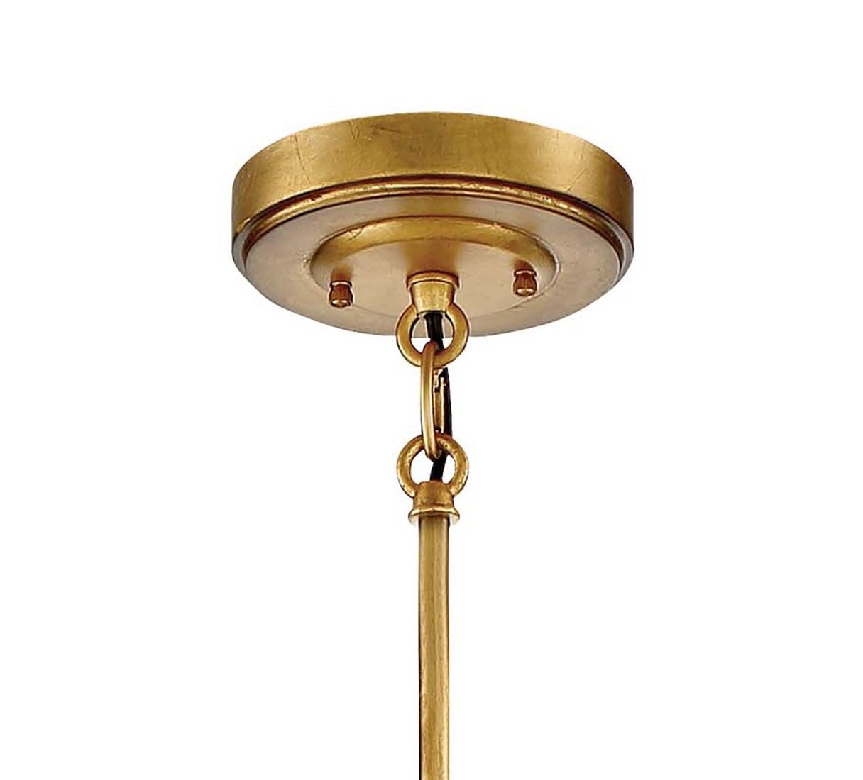 Image 6 Metropolitan Manitou 8-Light 34-in Ardor Gold Chandelier more views