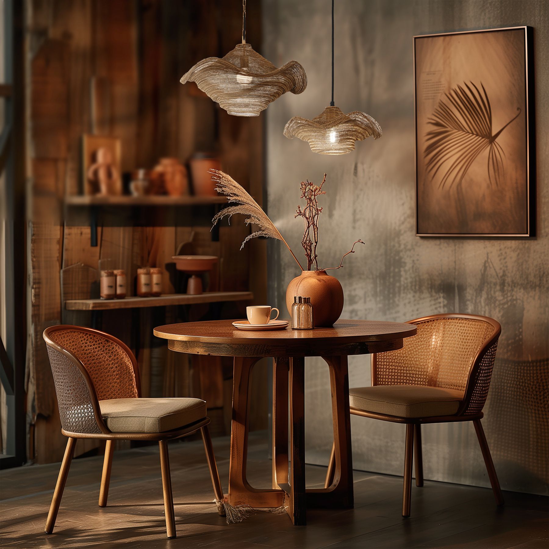 Image 7 Metropolitan Marseille 1-Lt 12in Gilded Brass Pendant with Metal Mesh Shade more views