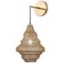2_Metropolitan Marseille 24 1/4" High Gilded Brass Wall Sconce