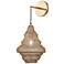 Metropolitan Marseille 24 1/4" High Gilded Brass Wall Sconce