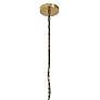 5_Metropolitan Marseille 44" Wide Gilded Brass 3-Light Pendant more views