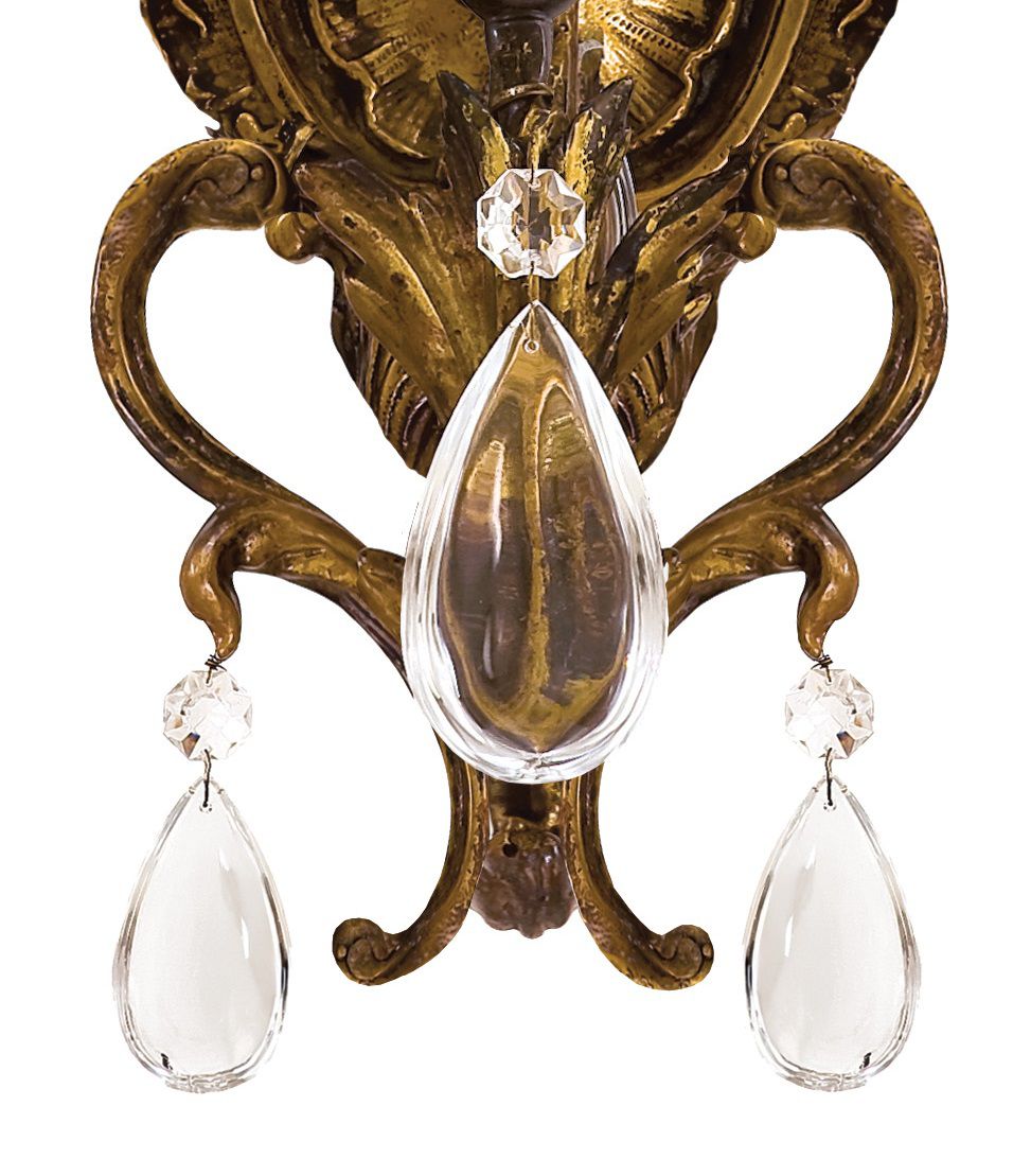 Image 3 Metropolitan Metro 1-Light 19-in Antique Bronze Patina Wall Sconce more views