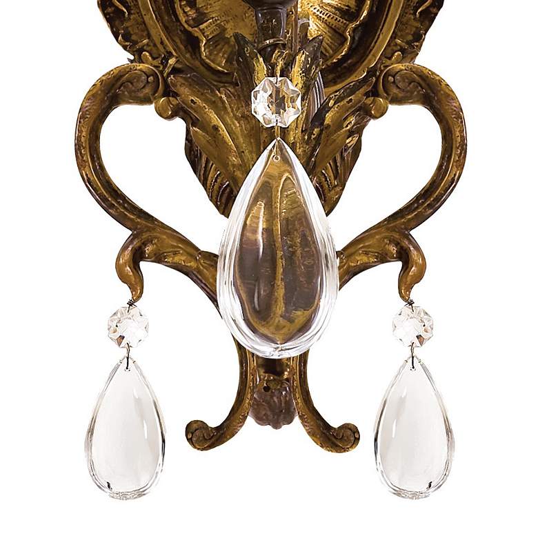 Image 3 Metropolitan Metro 1-Light 7-in Antique Bronze Patina Wall Sconce more views