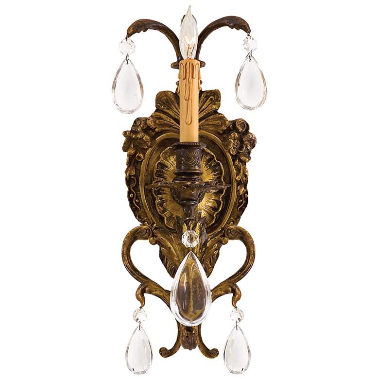 Image 4 Metropolitan Metro 1-Light 7-in Antique Bronze Patina Wall Sconce more views