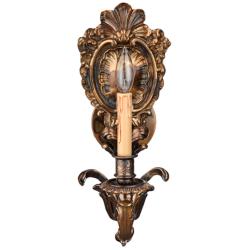 Metropolitan Metro 1-Light 7-in Oxide Brass Wall Sconce