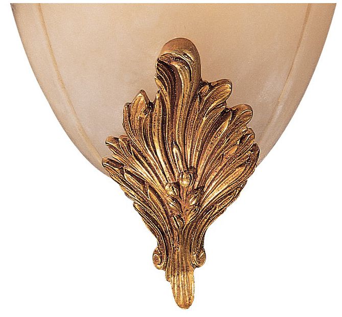 Image 2 Metropolitan Metro 1-Light 8.5-in French Gold Wall Sconce with Shade more views