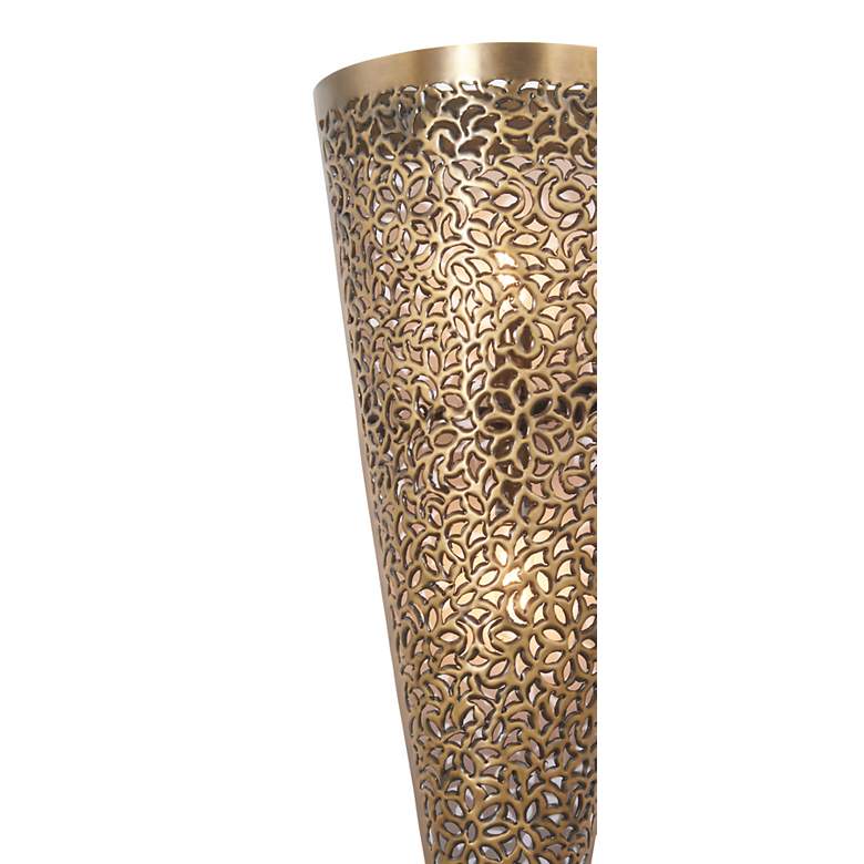 Image 3 Metropolitan Moradabad 2-Light 10-in Gilded Brass Wall Sconce more views