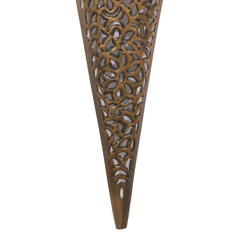Image 4 Metropolitan Moradabad 2-Light 10-in Gilded Brass Wall Sconce more views