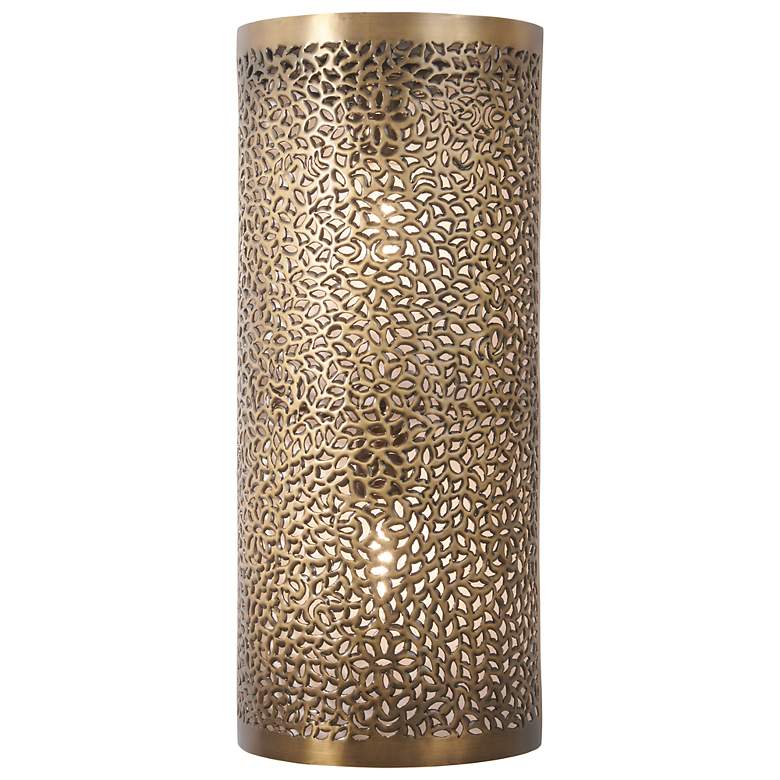 Image 2 Metropolitan Moradabad 2-Light 10-in Gilded Brass Wall Sconce more views