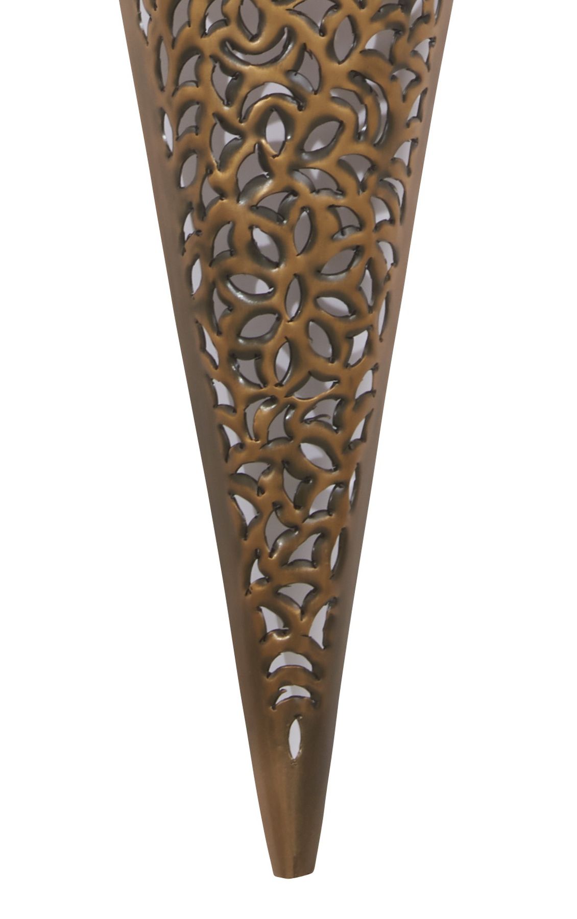Image 4 Metropolitan Moradabad 2-Lt 10-in Gilded Brass Wall Sconce with Metal Shade more views