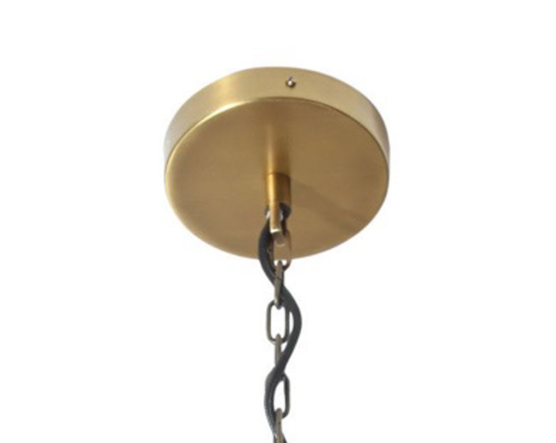 Image 5 Metropolitan Moradabad 3-Light 25.5-in Gilded Brass Pendant with Shade more views