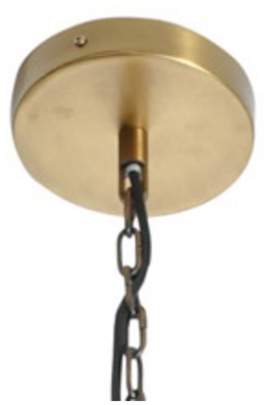 Image 4 Metropolitan Moradabad 5-Light 35-in Gilded Brass Pendant with Metal Shade more views