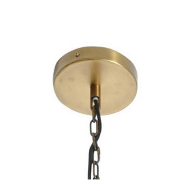 Image 5 Metropolitan Moradabad 5-Light 35-in Gilded Brass Pendant more views