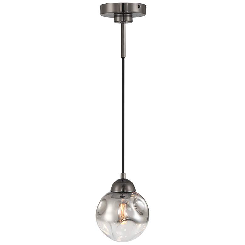 Image 3 Metropolitan Neveh 1-Light 6-in Gun Metal Mini-Pendant more views