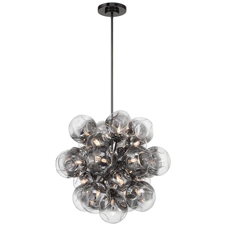 Image 1 Metropolitan Neveh 25-Light 31.75-in Gun Metal Pendant