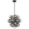 Metropolitan Neveh 25-Light 31.75-in Gun Metal Pendant