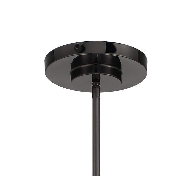 Image 4 Metropolitan Neveh 25-Light 31.75-in Gun Metal Pendant more views