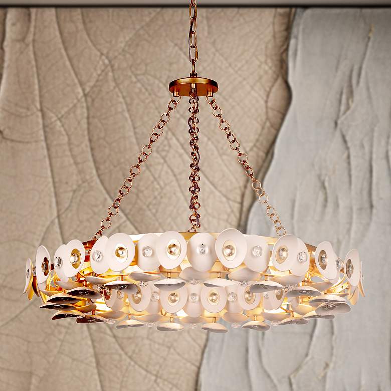 Image 1 Metropolitan NIU 10-Light Fawn Gold Pendant
