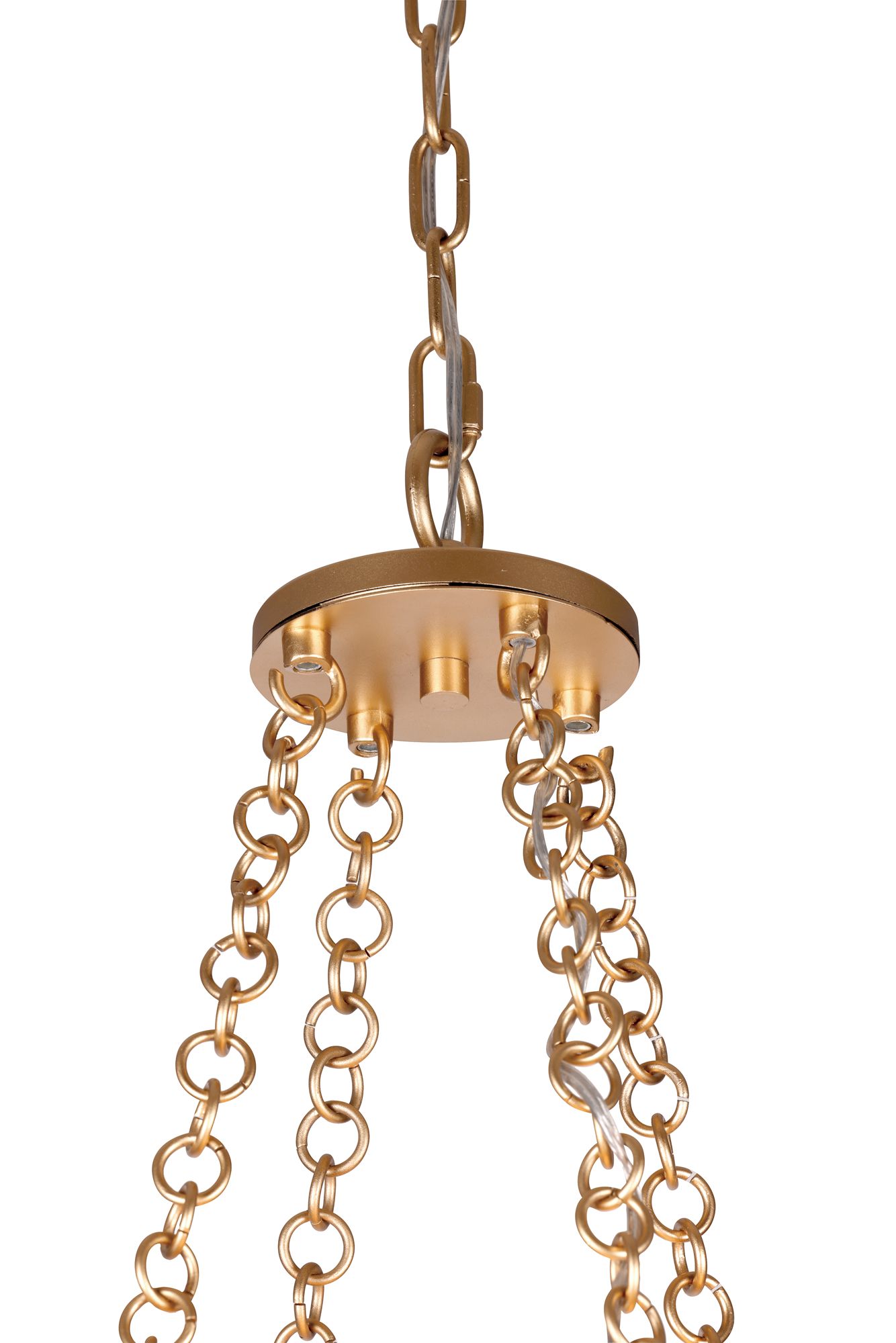 Image 4 Metropolitan Niu 12-Light Fawn Gold 20.5-in Dia Foyer Pendant more views