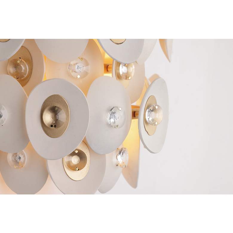 Image 5 Metropolitan NIU 2-Light Fawn Gold Wall Sconce more views
