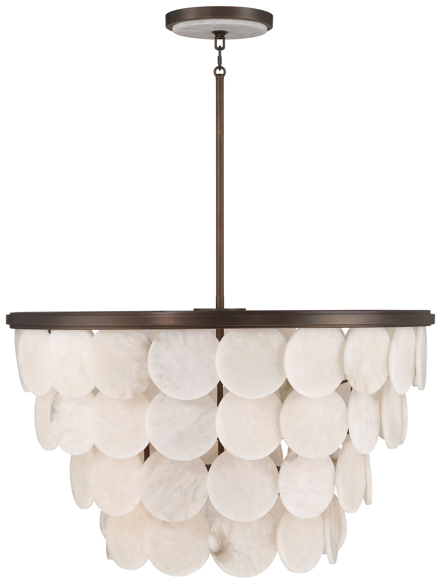 Metropolitan Olyra 12-Light 31.75-in Plated Dark Bronze Pendant