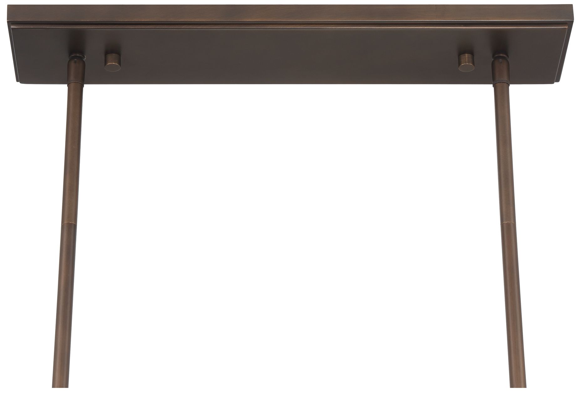 Metropolitan Olyra 8-Light 59.75-in Plated Dark Bronze Linear Chandelier