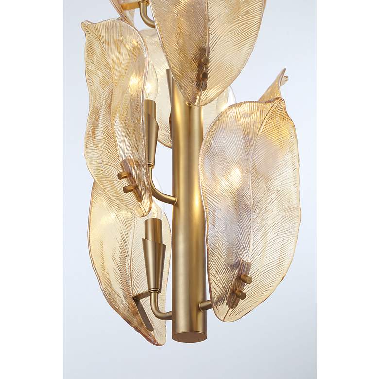 Image 4 Metropolitan Orchid 10-Light 13-in Legacy Brass Indoor Pendant more views