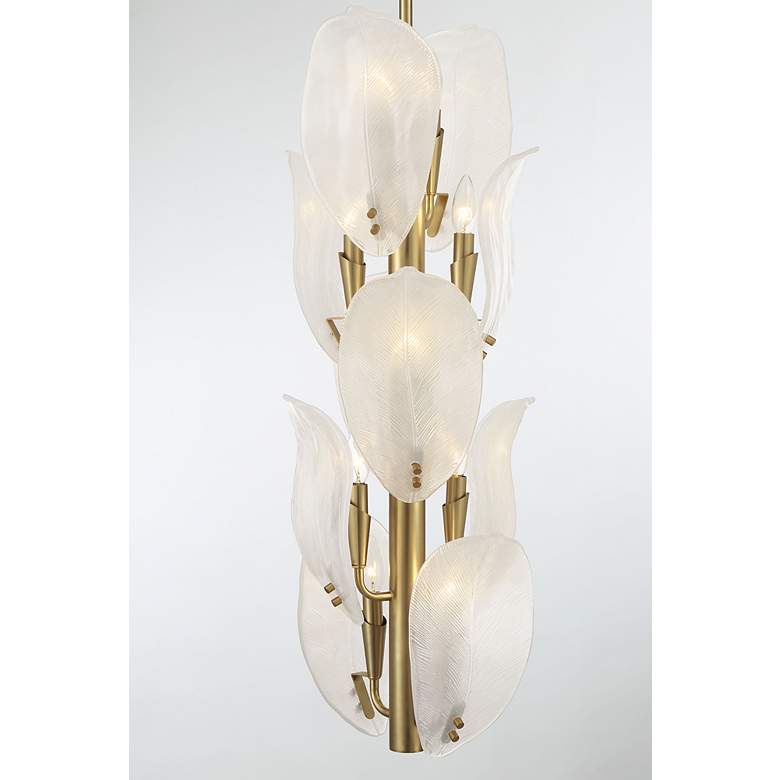 Image 4 Metropolitan Orchid 10-Light 13-in Legacy Brass Indoor Pendant more views