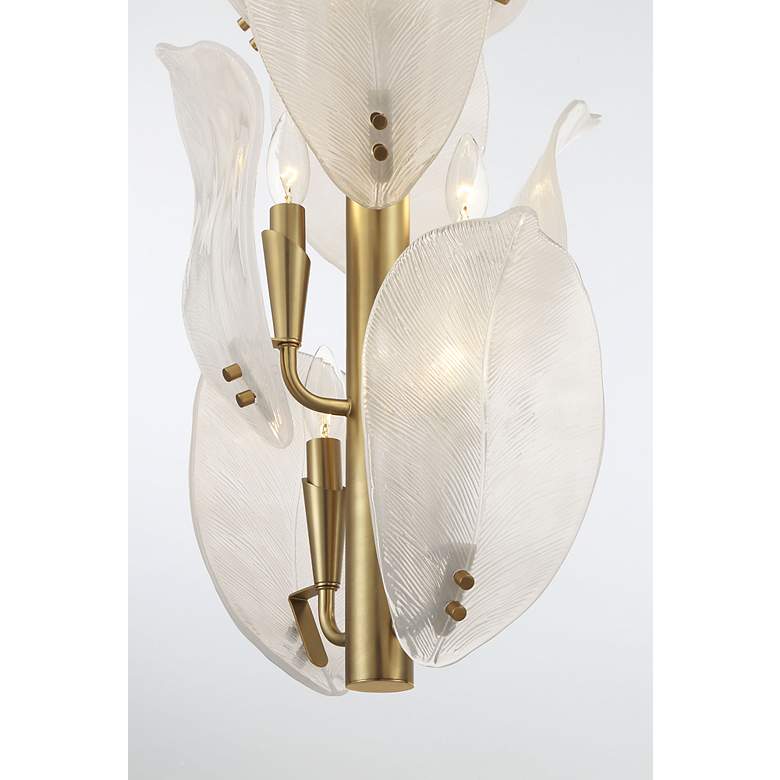Image 5 Metropolitan Orchid 10-Light 13-in Legacy Brass Indoor Pendant more views