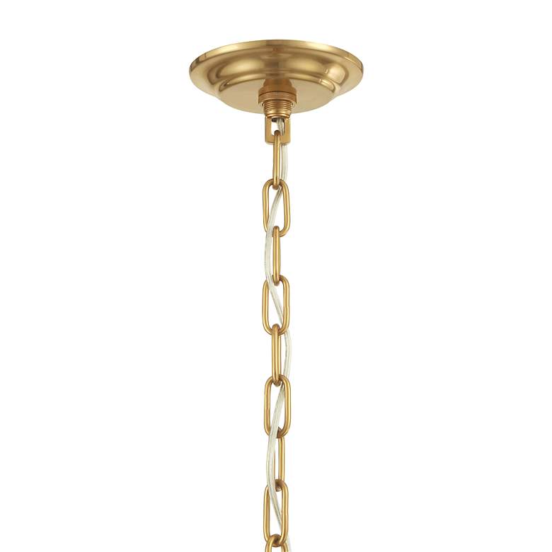 Image 6 Metropolitan Orchid 10-Light 13-in Legacy Brass Indoor Pendant more views