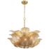 Metropolitan Orchid 10-Light 28.5-in Legacy Brass Indoor Pendant