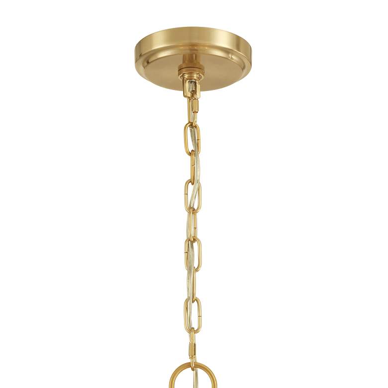 Image 5 Metropolitan Orchid 10-Light 28.5-in Legacy Brass Indoor Pendant more views