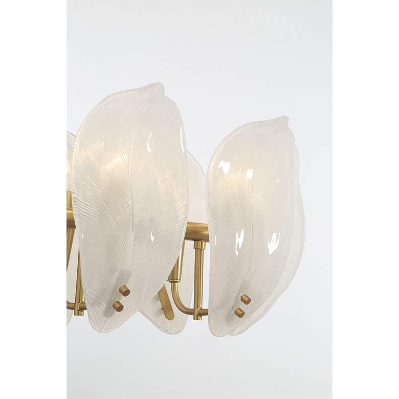 Image 4 Metropolitan Orchid 14-Light 11.75-in Legacy Brass Indoor Island Chandelier more views