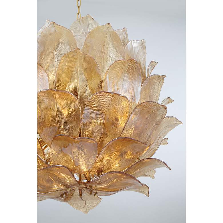 Image 4 Metropolitan Orchid 24 Light 35.5-in Legacy Brass Indoor Pendant more views