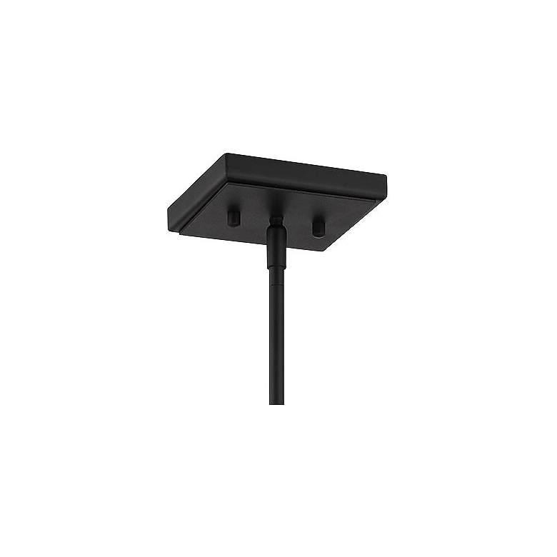 Image 3 Metropolitan Painesdale 1-Light 9-in Black and Nickel Pendant with Shades more views
