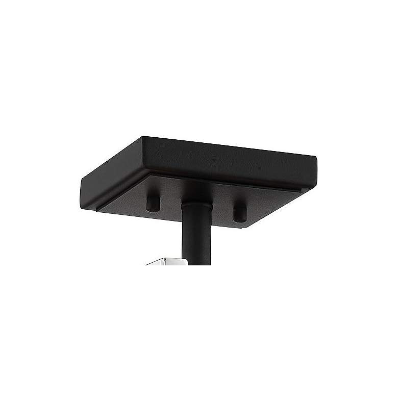 Image 3 Metropolitan Painesdale 4-Light 16.25-in Black and Polish Nickel Semi-Flush more views