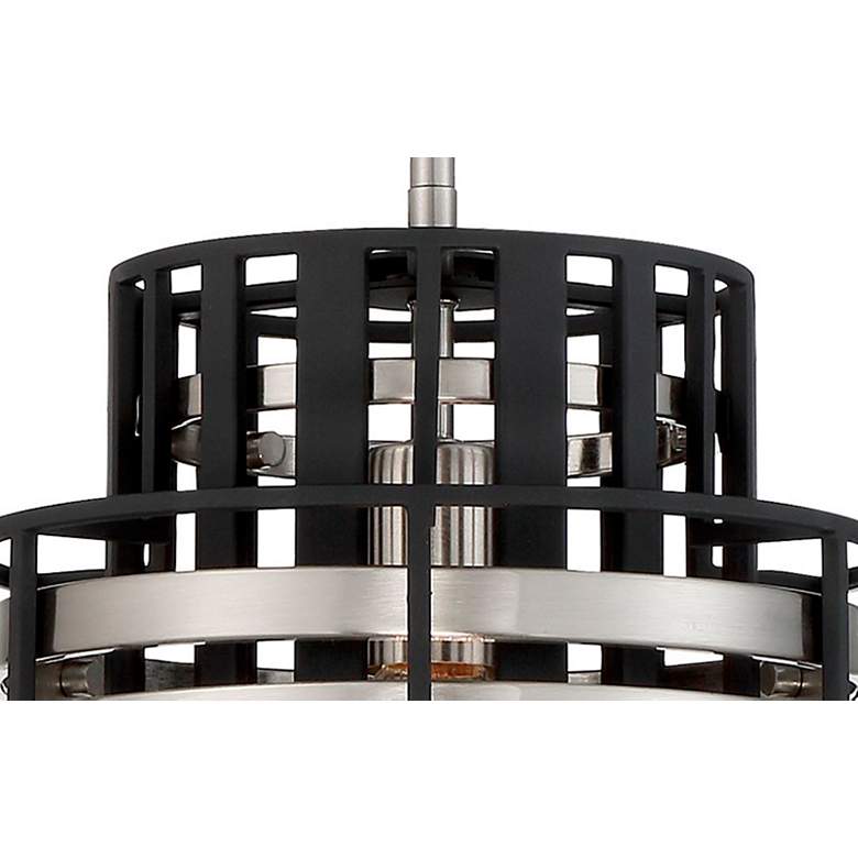 Image 4 Metropolitan Presten 10" Wide Coal Black Mini Pendant Light more views