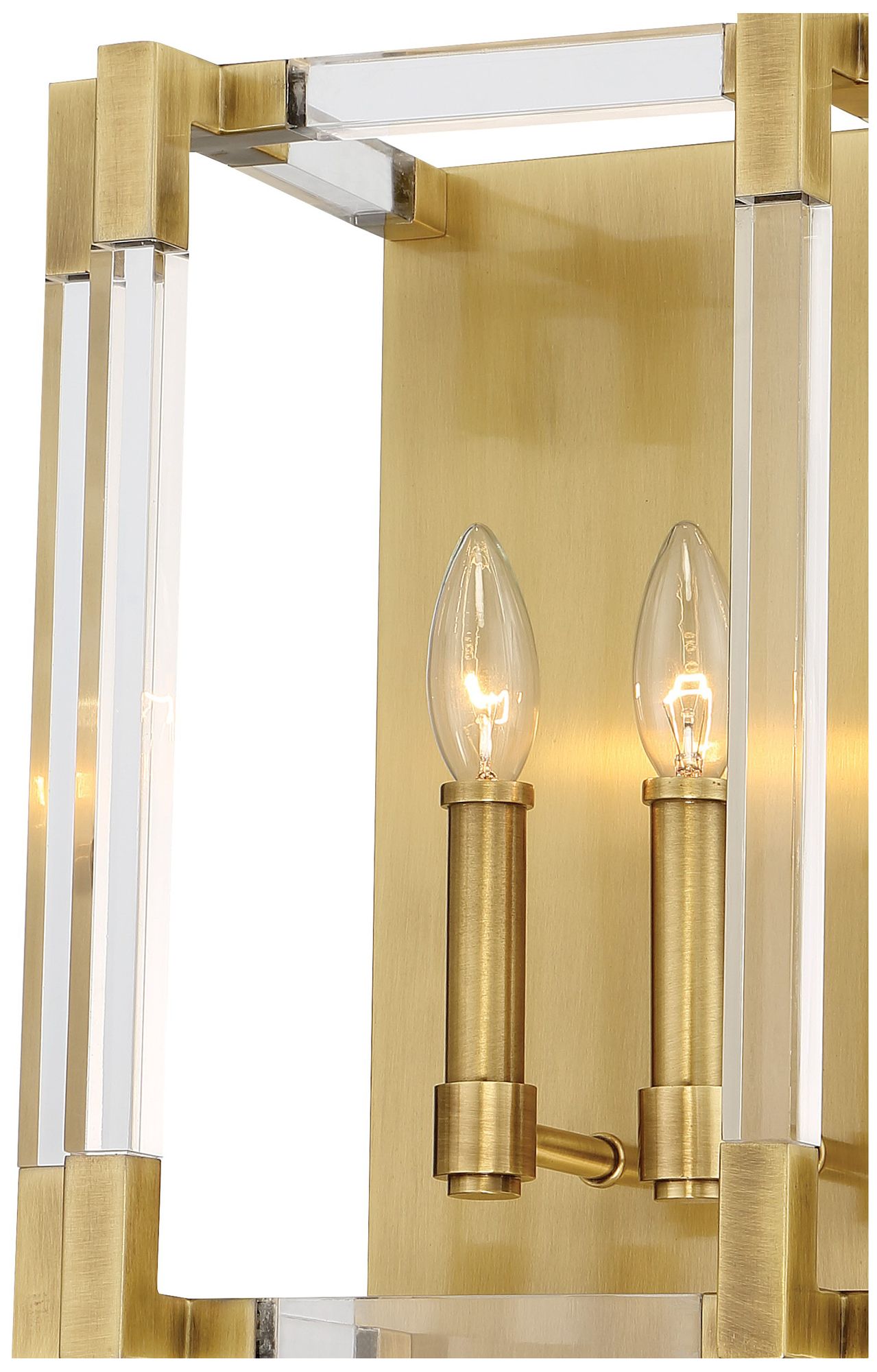 Image 2 Metropolitan Prima Vista 2-Light 11-in Brass Indoor Wall Sconce more views
