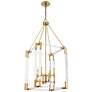 Thumbnail1 of Metropolitan Prima Vista 8-Light 27.13-in Aged Antique Brass Indoor Pendant