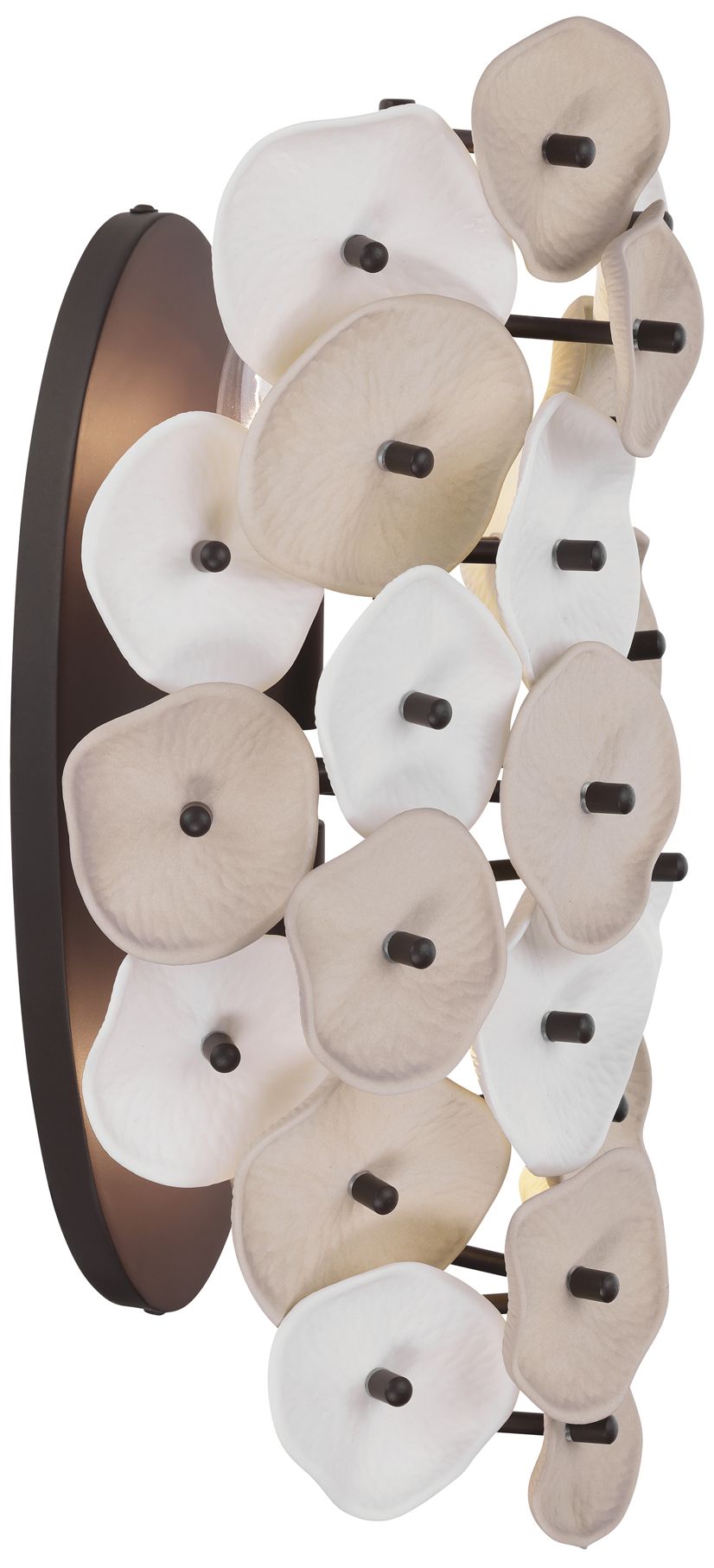 Image 3 Metropolitan Ravelin 2-Light 9-in Dark Bronze Wall Sconce more views