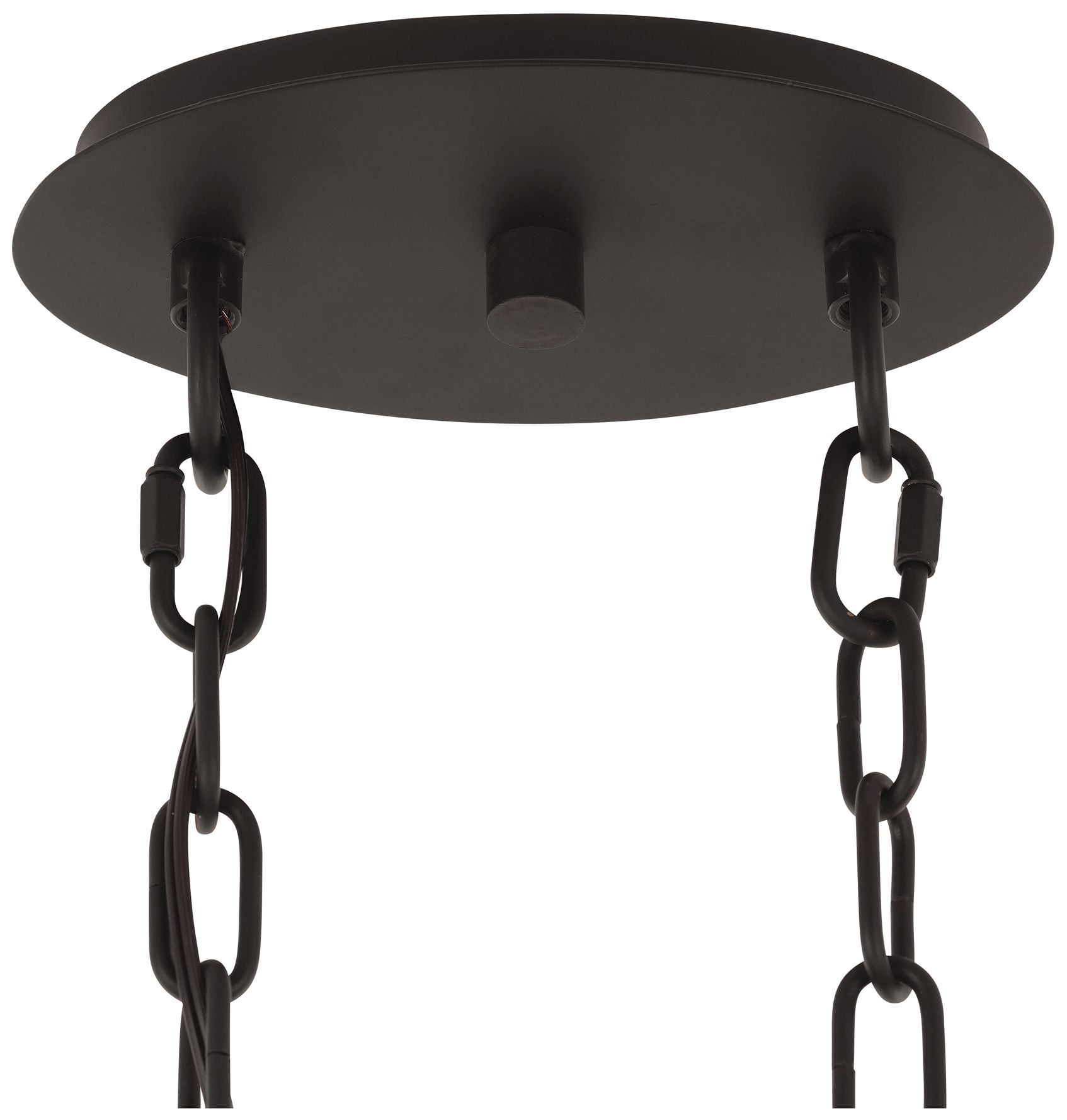 Metropolitan Ravelin 4-Light 48-in Dark Bronze Linear Chandelier