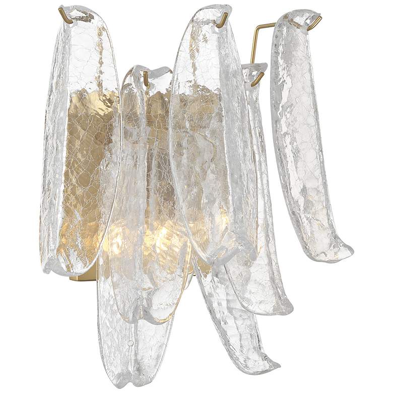 Image 1 Metropolitan Regent 2-Light 11.5-in Legacy Brass Indoor Wall Sconce